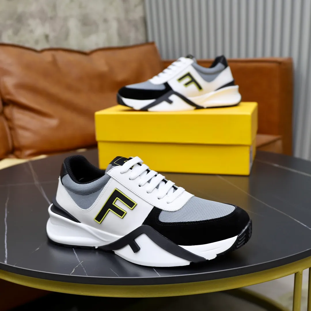 Men's men's shoes 290🔥Brand: FENDI Size: 38-44 (45, 46 customized) Grade: Original quality High version Material: Imported cowhide ➕ High-quality and comfortable lining Original lightweight non-slip outsole Style category: Travel Fashion casual shoes Versatile trend
